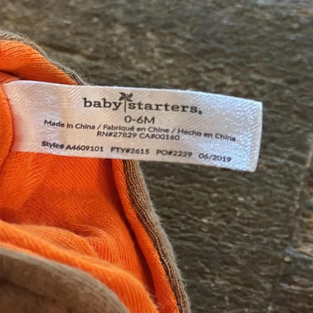 Carters “My First Turkey Day” Onesie and booties